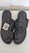 Men black genuine - men’s, leather