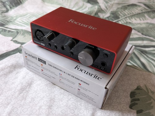 Focusrite scarlett 212 solo - focusrite,