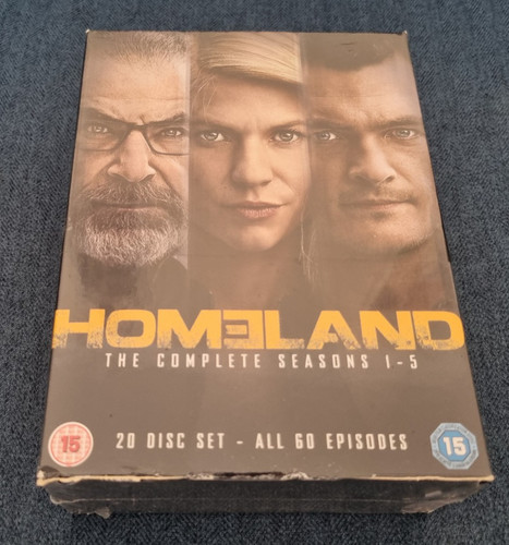 Dvd boxset homeland complete - dvd,