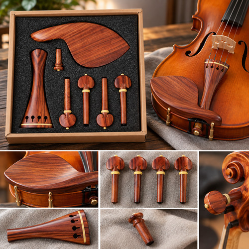 Piece violin fittings set - piece,
