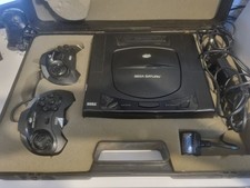 Sega Saturn Console Bundle Hard Case Travel