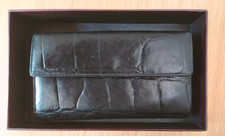 Mulberry Wallet Black Congo Leather + Box
