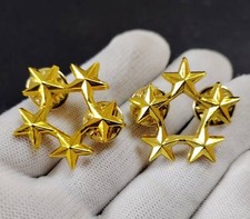 PAIR WW2 US ARMY 5 STAR