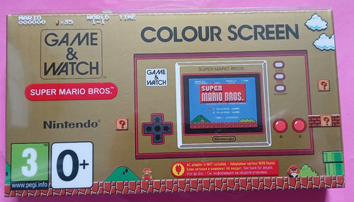 Game watch super - watch:, mario