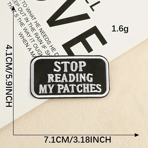 Stop reading patches - stop, my