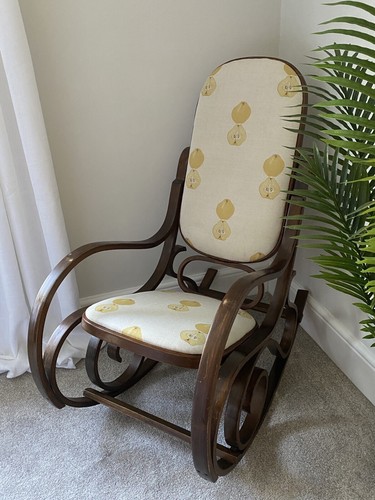 Thonet style bentwood rocking - bentwood,