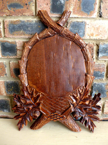 Carved trophy mounting plaque - trophy,