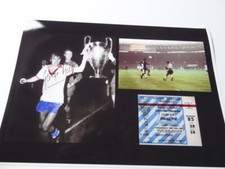 MANCHESTER UNITED FC 1968 EUROPEAN CUP FINAL GEORGE BEST SIGNED REPRINT