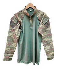 Genuine Turkish Army Issue Woodland Camo UBAC Tactical Combat Top XL #1