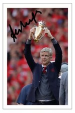 ARSENE WENGER Signed Autograph