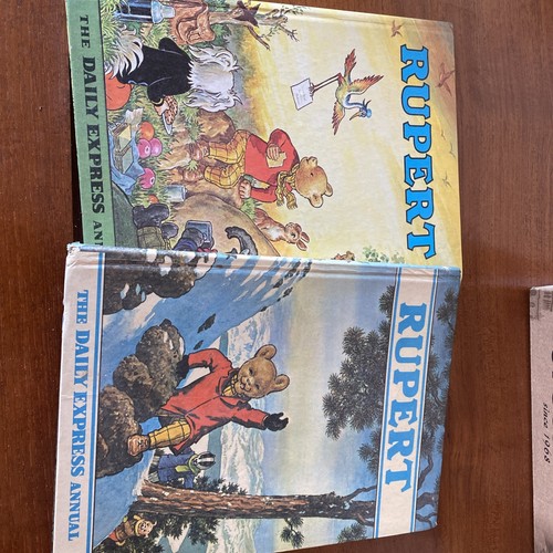 Rupert bear books each - 2,