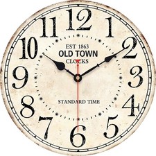 14" Vintage Old Town Wall