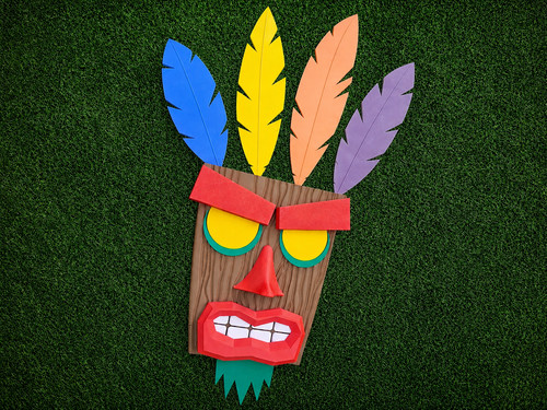 Aku decorative mask - mask,