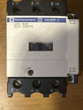 Telemecanique Relay LC1 D40 (LC1 D4011) 220/230V 50Hz 220V/240V 60Hz LX1 D6 M7