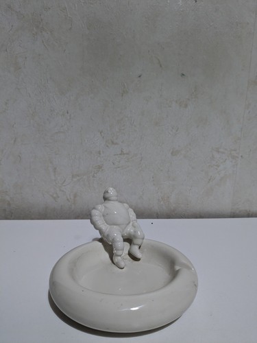 Michelin man ashtray ceramic - man,