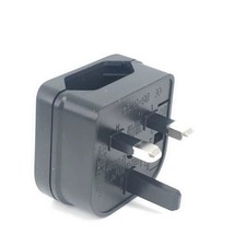 EU European Euro Europe 2-Pin To 3-Pin UK Travel Plug Socket Converter Adapter