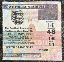 1983 FA Cup Final Manchester