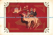 D260816 Visitation of the Kings Needlepoint Kneeling Cushion in Bethlehem Chapel