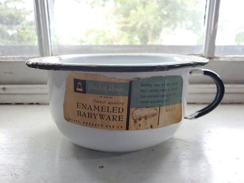 Vintage maid honor enameled - vintage, of