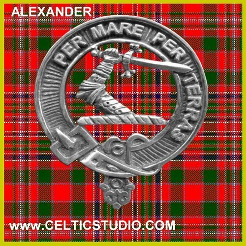 Alexander scottish clan badge - scottish,