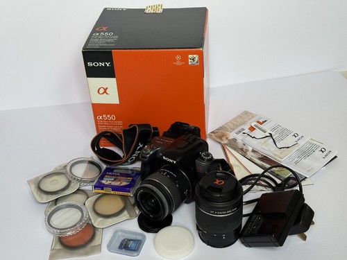 Sony alpha a550l digital - sony, slr