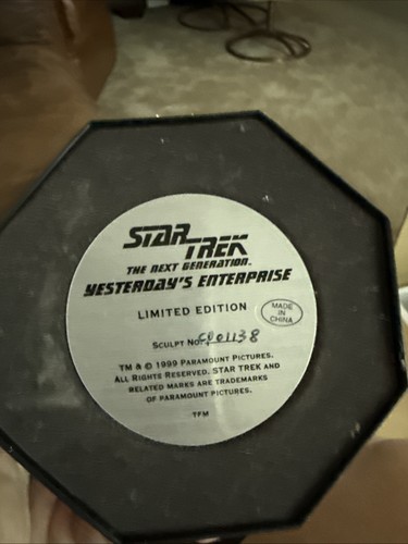 Franklin mint star trek - star,