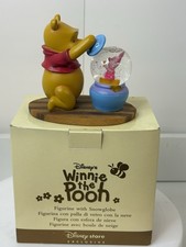 Official Disney Store Winnie The Pooh And Piglet Honey Pot Snow Globe 