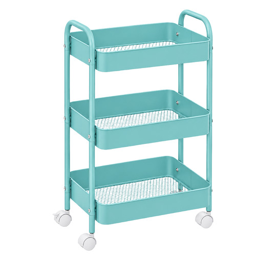 Slim storage trolley wheels - storage,