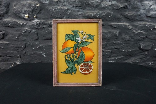 Vintage indian reverse glass - indian,