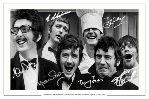 Monty python comedy signed - tv,