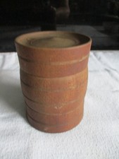 Wooden Tobacco Jar