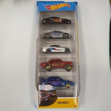 Hot Wheels Car Meet 5 Pack - Gasser, Subaru Impreza, BMW