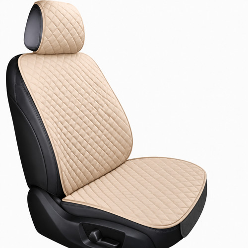 Universal flax car seat cover - seat,