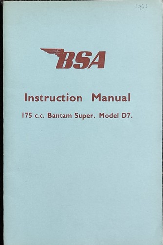 Bsa bantam super 175 - d7,