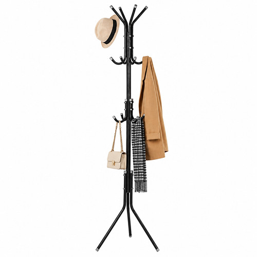 Metal coat stand clothes rack - coat,