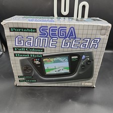 Sega Game Gear Bundle Boxed 4 Games Back Light And Sound  Issues 