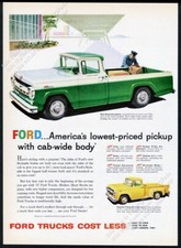 1957 Ford pickup green truck