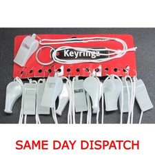 WHITE PLASTIC REFEREE'S SPORTS