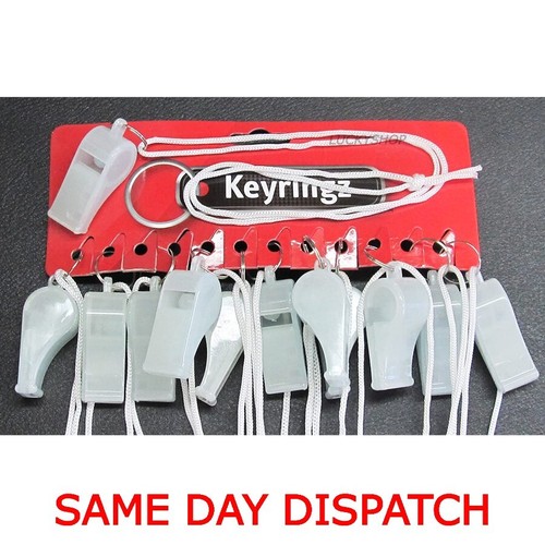 White plastic referee - white, sports