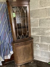 Vintage Corner Cupboard