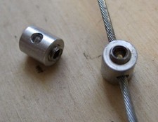 TWO brake straddle cable end
