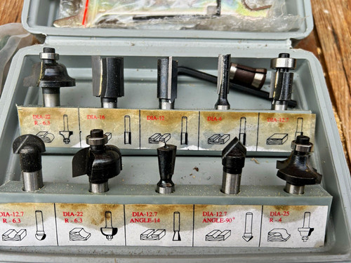Powercraft y1c 12pc router bit - powercraft,