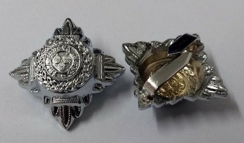 Rank pips stars 1 pair - 3/4",