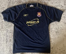 Original Authentic Reebok West Ham United 2003/2004 Away Shirt Mens Medium