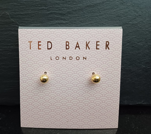 Ted baker gold ball stud - baker,