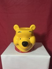 Disney Winnie The Pooh Ceramic Egg Cup Yellow Good Condition 