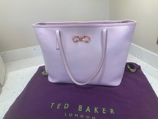 Pink Ted Baker Tote Handbag with dust bag - Used No Reserve