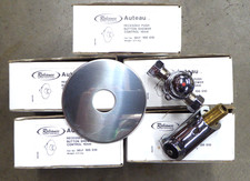 5 x Chrome Push Button Shower Control Recessed and Tonic Jet Grid Type Spray