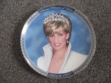 Franklin Mint Limited Edition Princess Diana Princess of Wales Porcelain Plate