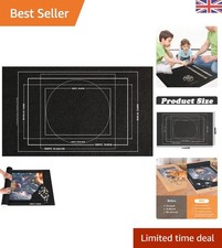Portable Non-Slip Felt Jigsaw Puzzle Mat Roll for 1500 Pieces, Easy Storage